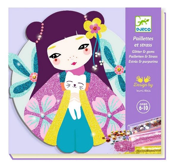 Onnanoko Glitter & Gem Boards Kit