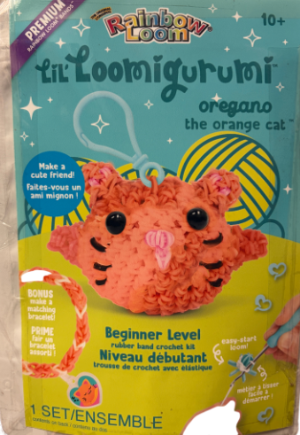 Oregano Lil' Loomigurumi Bag Clip