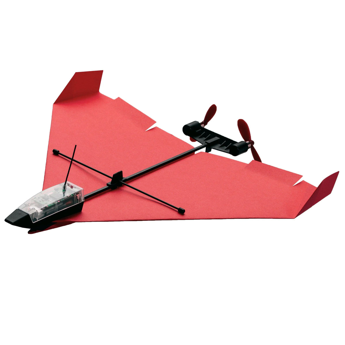 POWERUP 4.0 Smartphone Controlled Paper Airplane Kit - Red