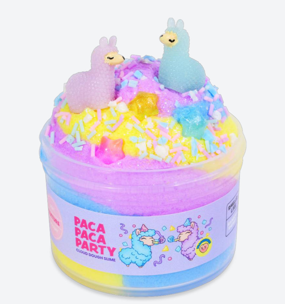 Paca Paca Party Peachybbies Cloud Slime