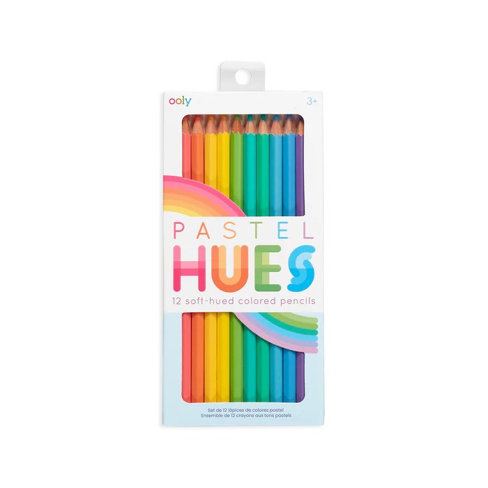 Pastel Hues Colored Pencils 12ct