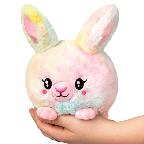 Pastel Tie-Dye Fluffy Bunny Snacker