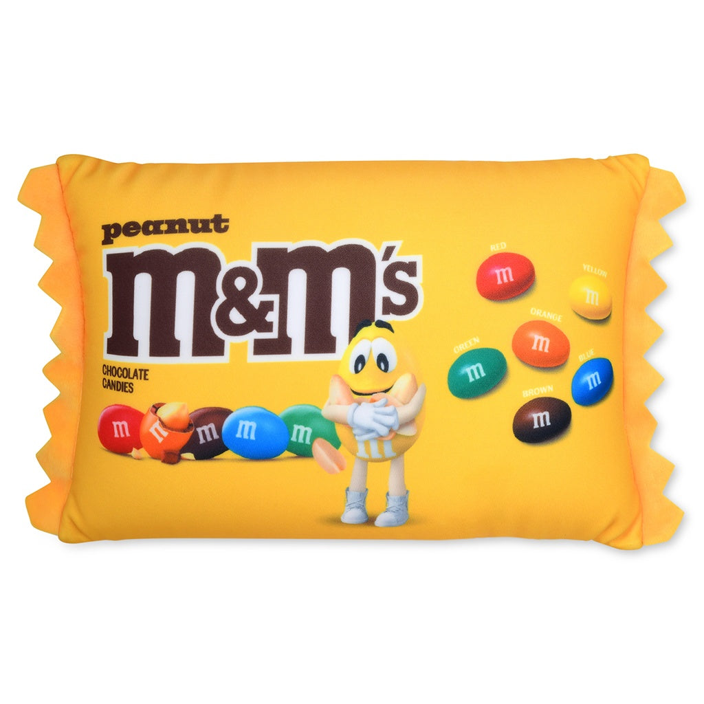 Peanut M&M's Candy Microbead Plush