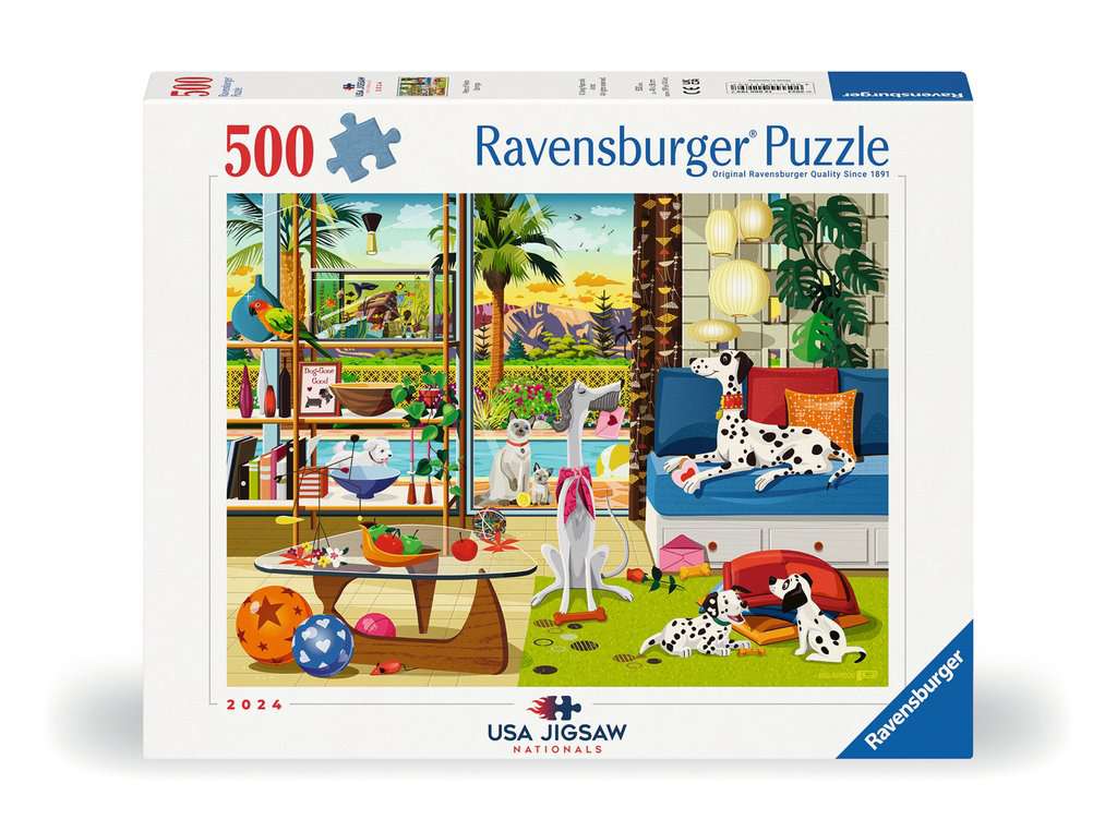 Pets of Palm Springs 500pc Puzzle