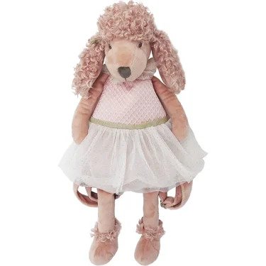 Pink Poodle Backpack