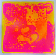 Pink/Yellow Surfloor Liquid Tile