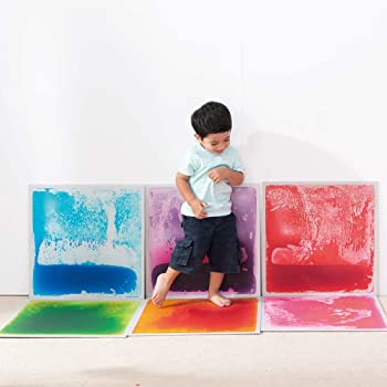 Pink/Yellow Surfloor Liquid Tile