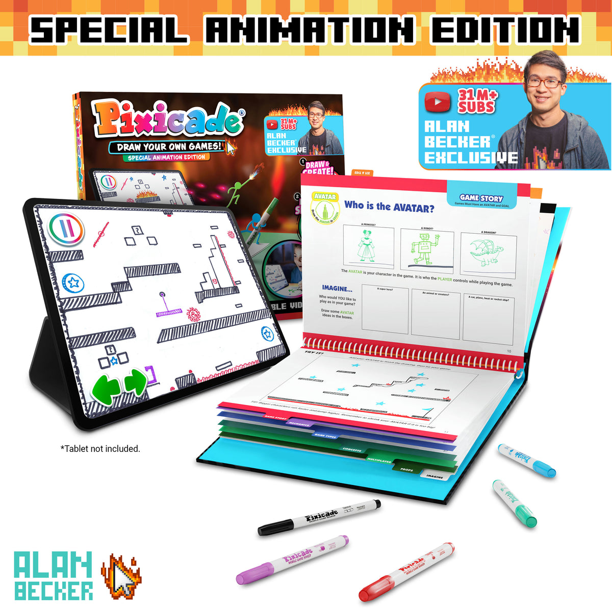 Pixicade Special Animation Edition – Alan Becker