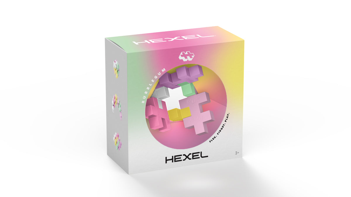 Plus Plus HEXEL - Bubblegum
