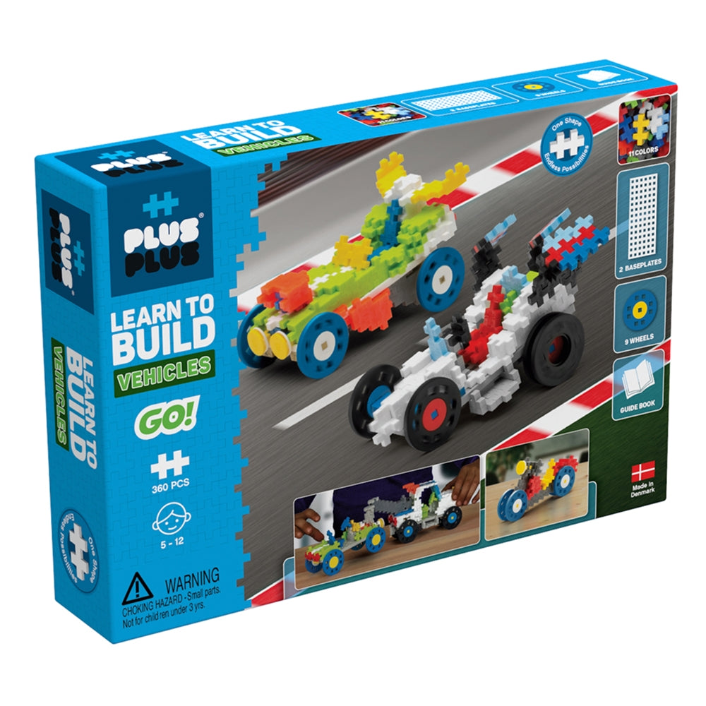 Plus Plus Learn to Build Vehicles