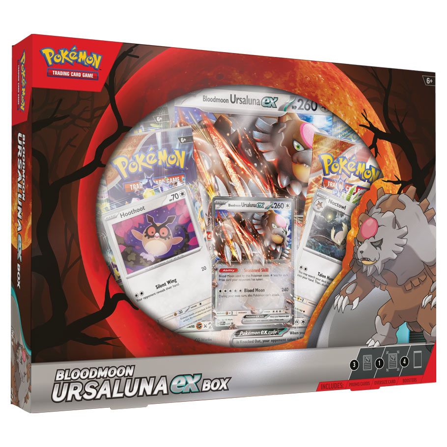 Pokemon Bloodmoon Ursaluna ex Box