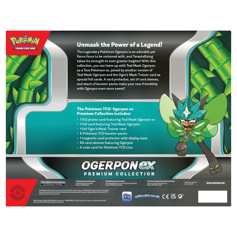 Pokemon Ogerpon ex Premium Collection