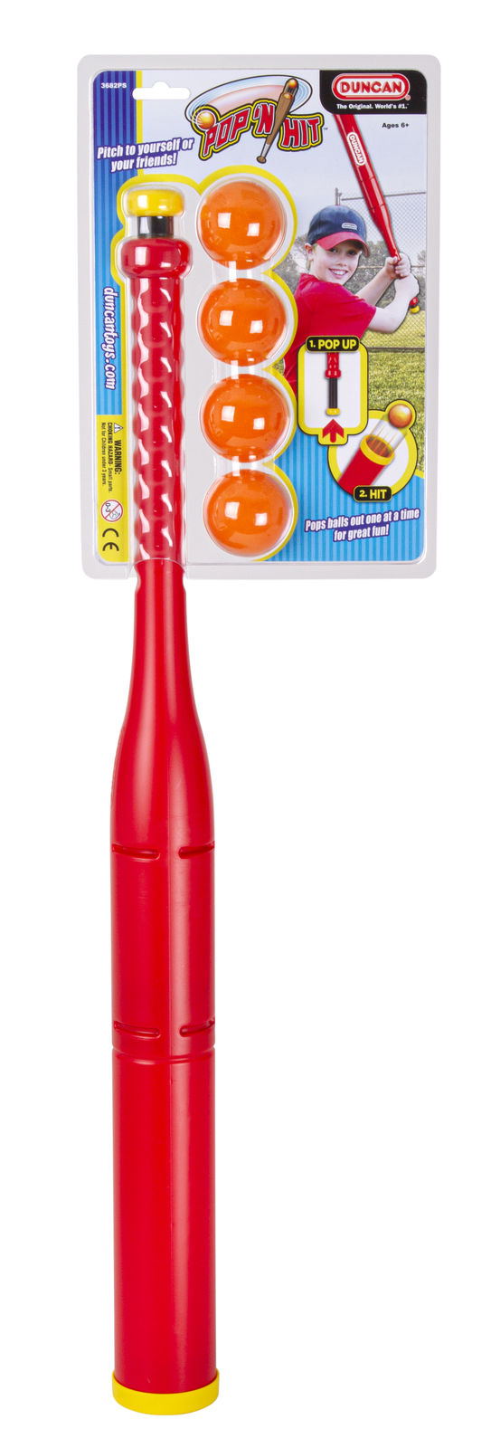 Pop n Hit Baseball Bat