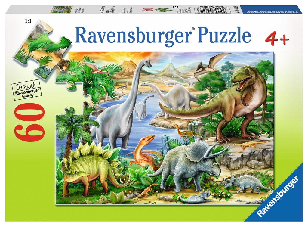 Prehistoric Life 60pc Puzzle