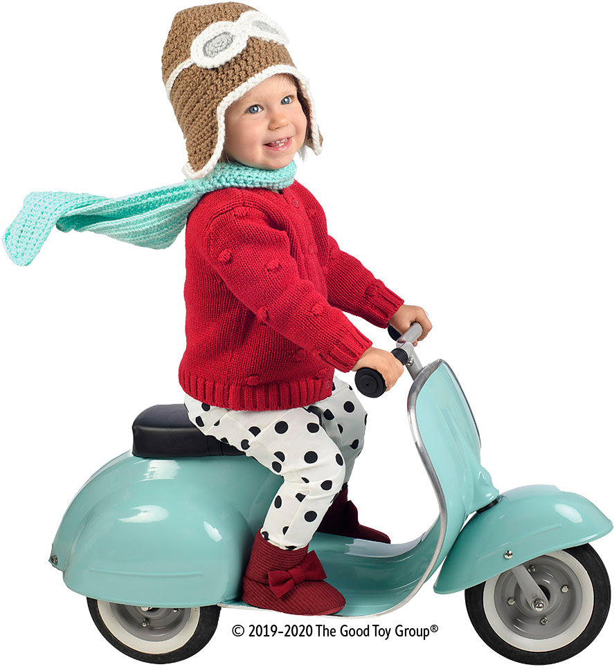 Primo Ride On Retro Scooter- Mint
