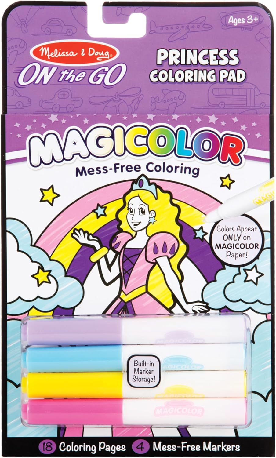 Princess Magicolor Coloring Pad