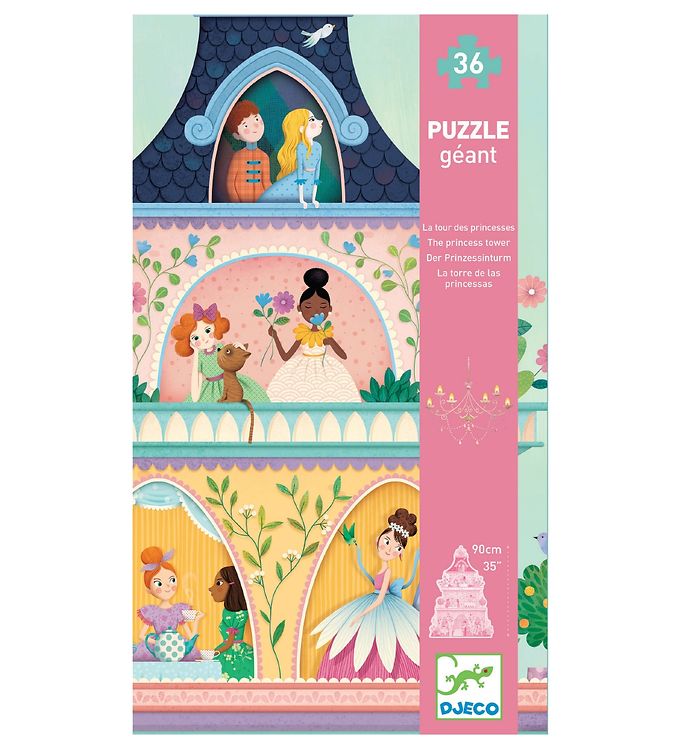 Princess Tower 36pc Floor Puzzle