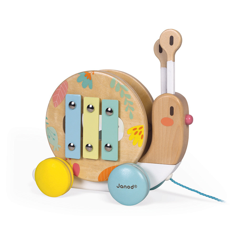 Pull Along Xylo Snail