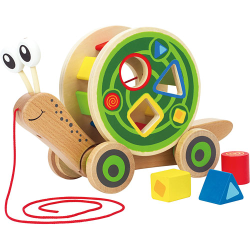 Pull & Play Snail Shape Sorter