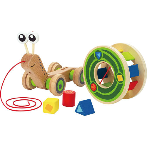 Pull & Play Snail Shape Sorter
