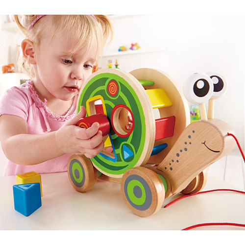 Pull & Play Snail Shape Sorter