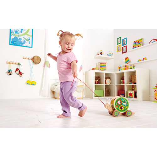 Pull & Play Snail Shape Sorter