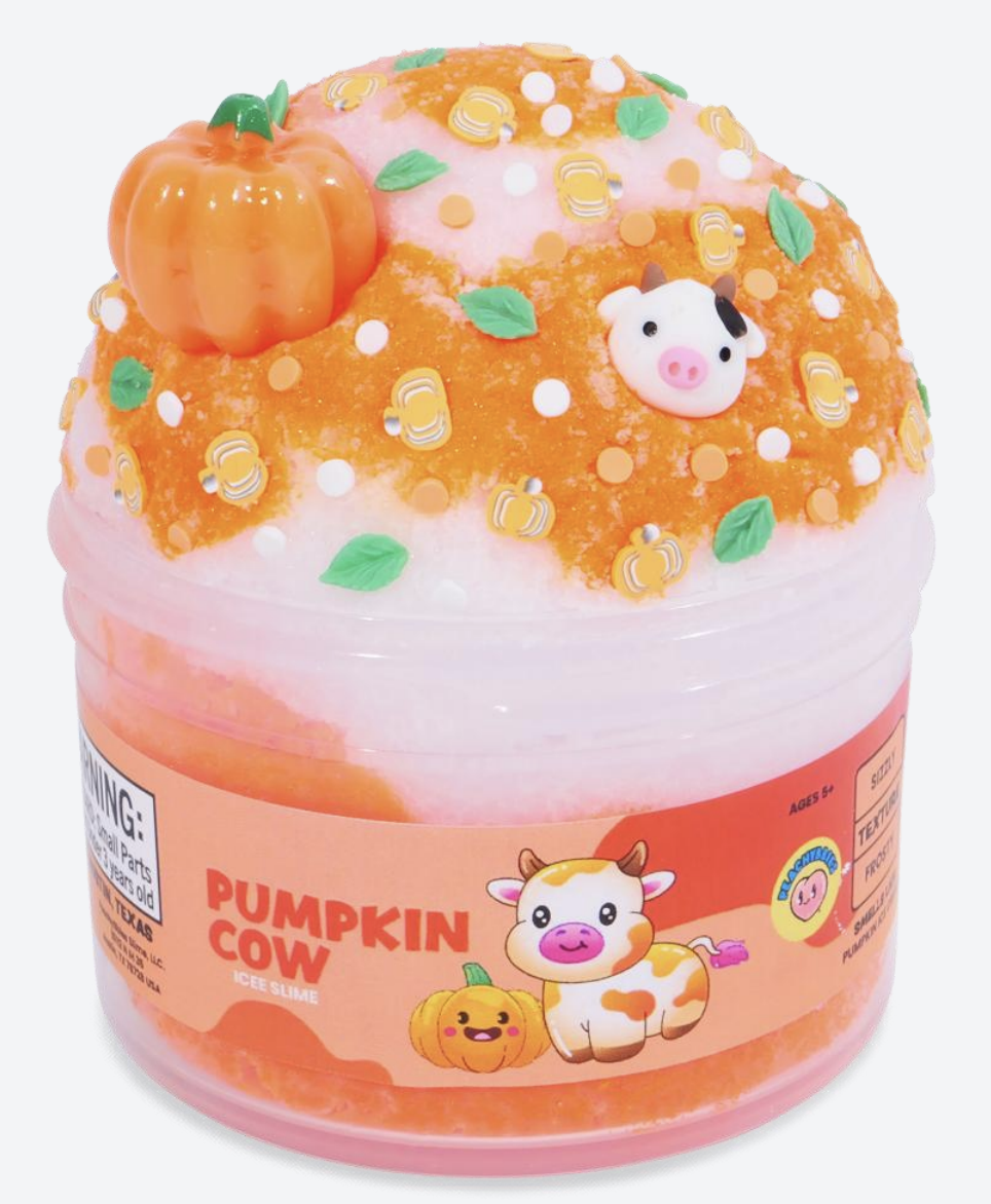 Pumpkin Cow Icee Peachybbies Slime
