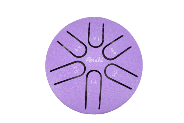 Purple 3" Steel Tongue Drum