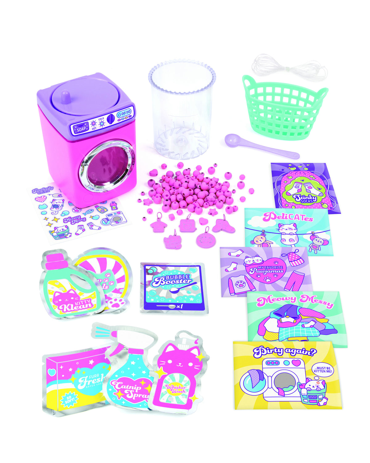 Purr-fect Wash 'n Bead Bracelets