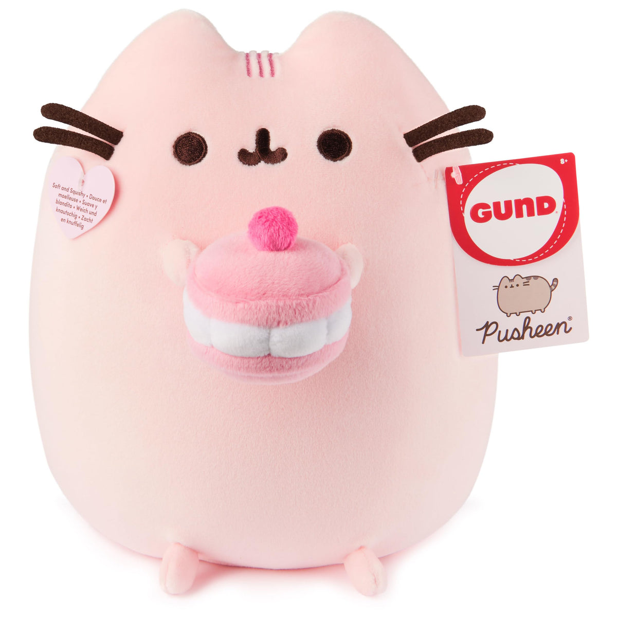 Pusheen Cherry Macaron