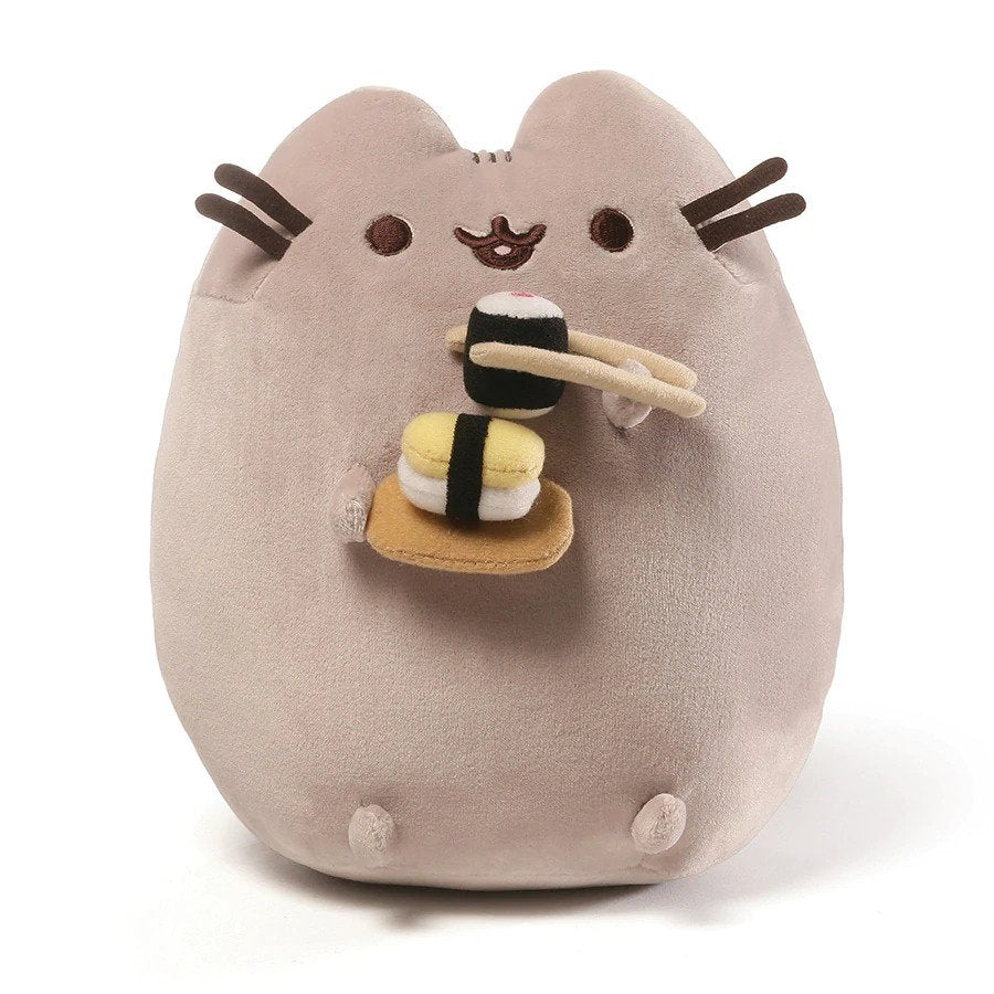 Pusheen with Sushi