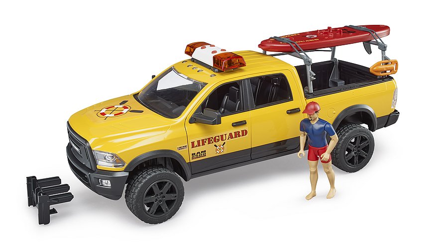 RAM 2500 Life Guard Vehicle w/ Figure