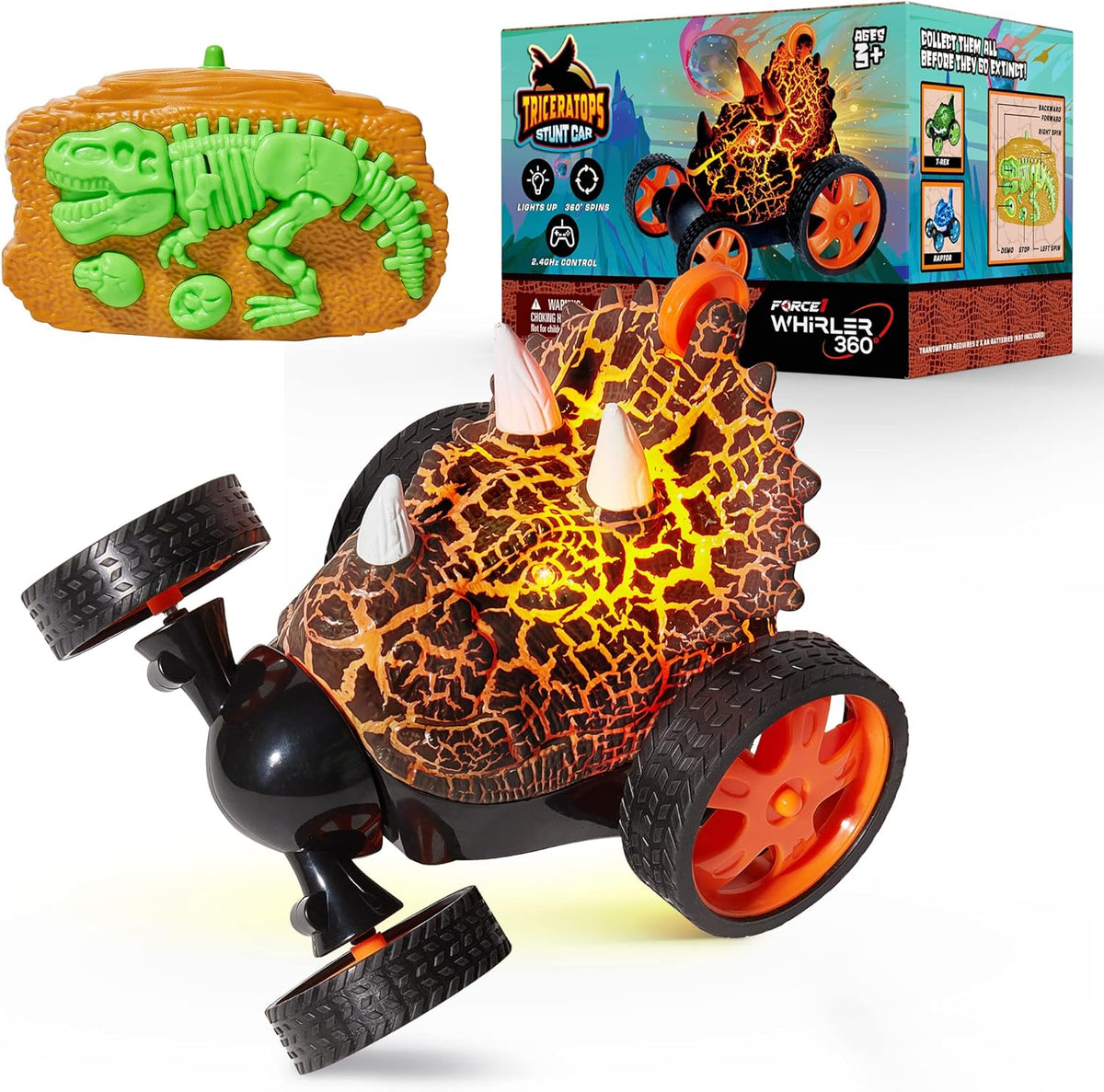 RC Dino Stunt Car