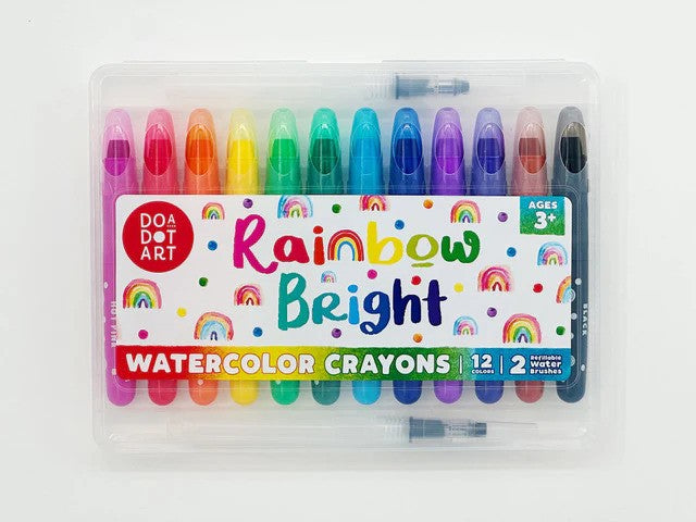 Rainbow Bright Watercolor Crayons