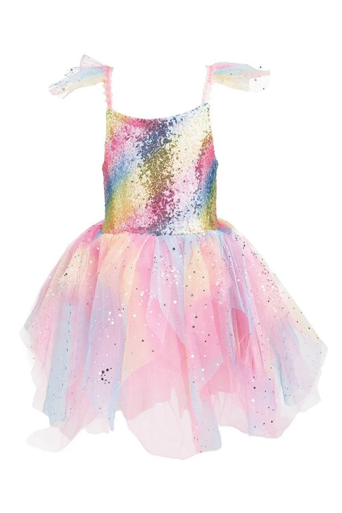 Rainbow Fairy Dress Size 3-4