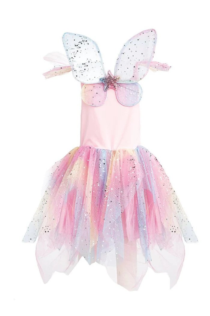 Rainbow Fairy Dress Size 3-4