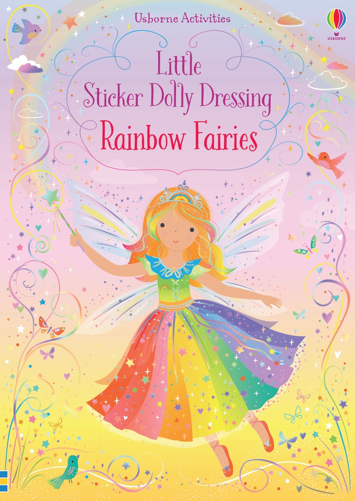 Rainbow Fairy Little Sticker Dolly Dressing