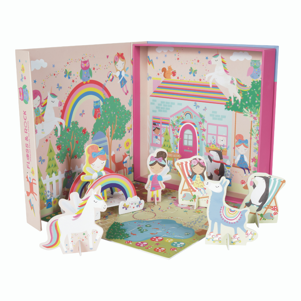 Rainbow Fairy Pop Out Play Scene