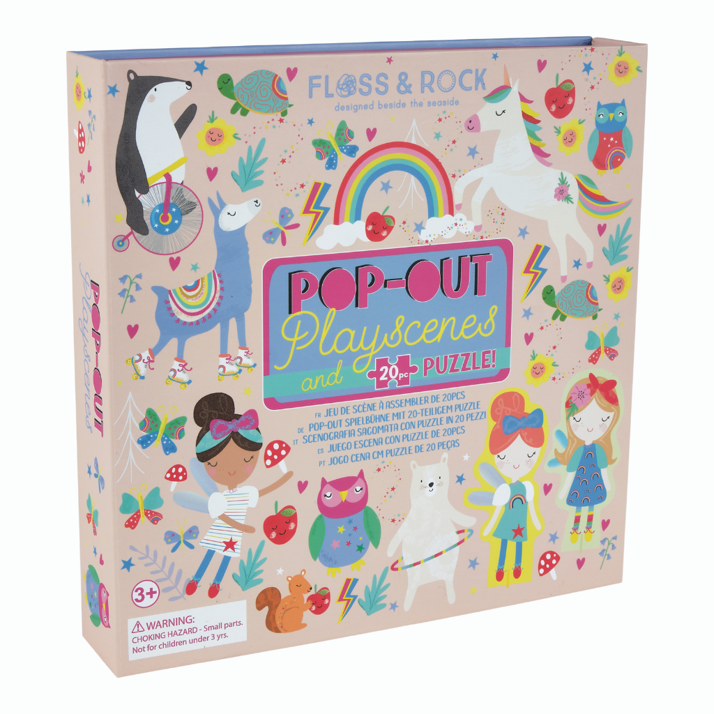 Rainbow Fairy Pop Out Play Scene