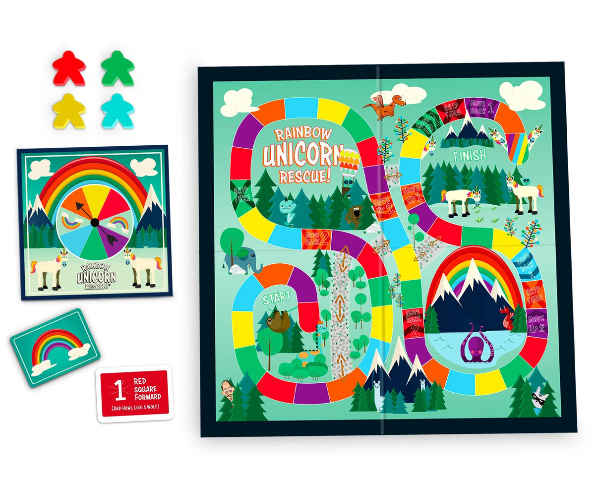 Rainbow Unicorn Rescue Game