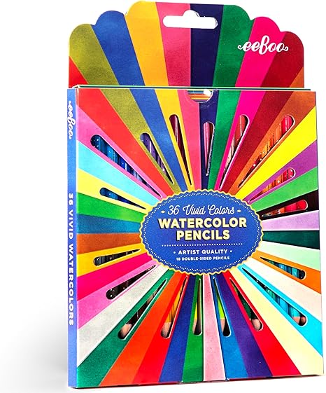 Rainbow Watercolor Colored Pencils