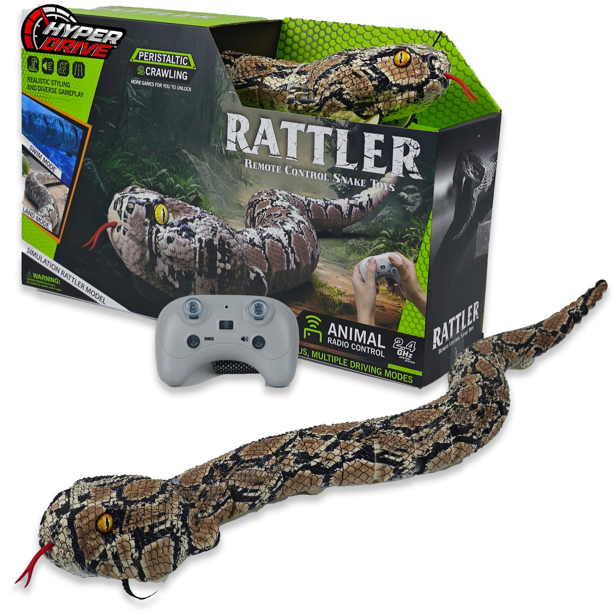 Remote Control Rattler Snake