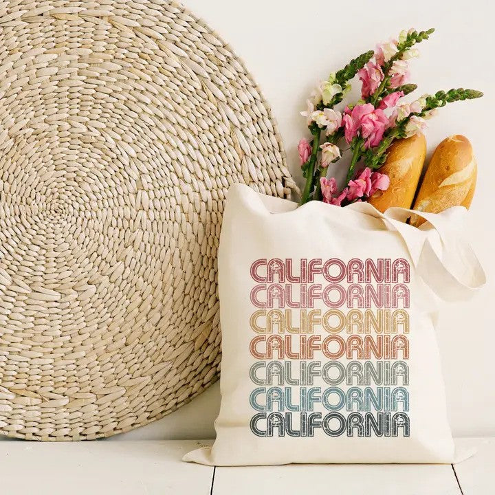 Retro California Tote
