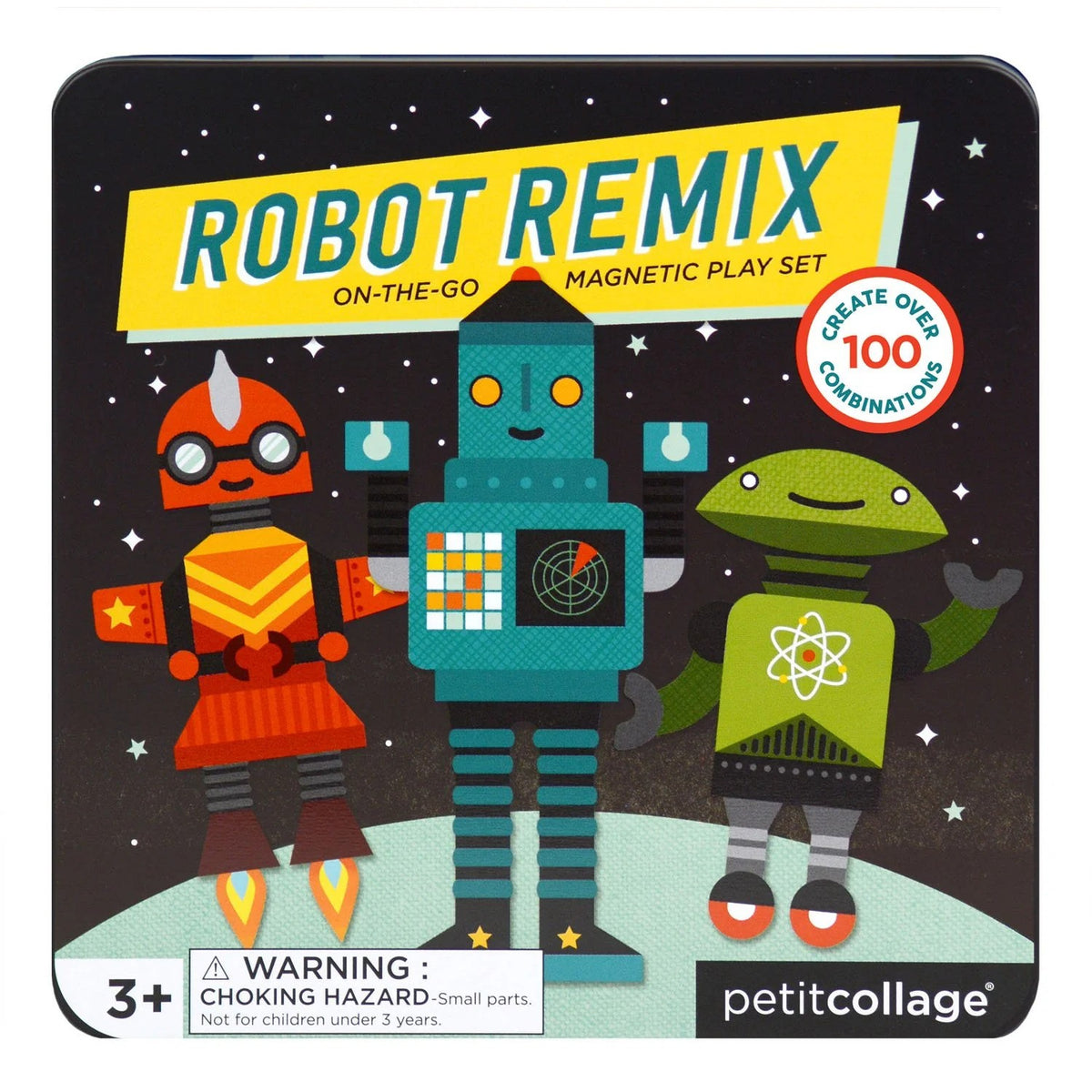 Robot Remix On The Go Magnetic Play Set