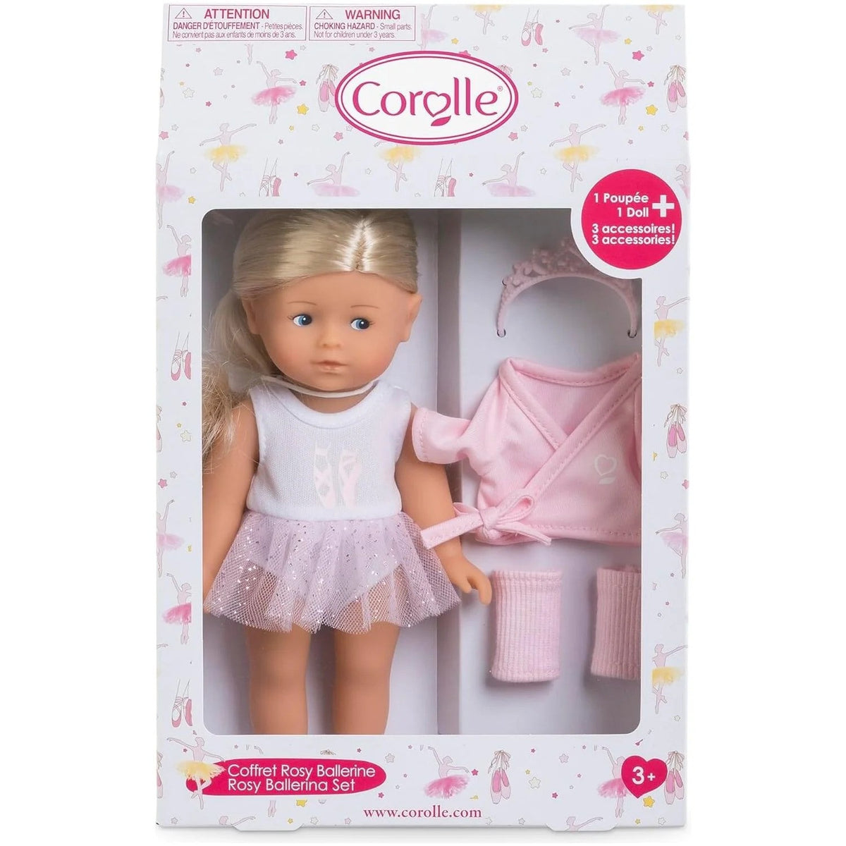 Rosy Ballerina Doll Gift Set