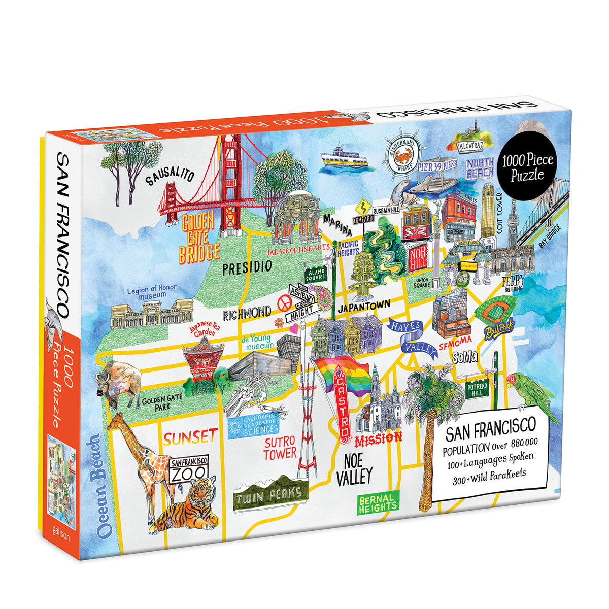 San Francisco 1000pc Puzzle