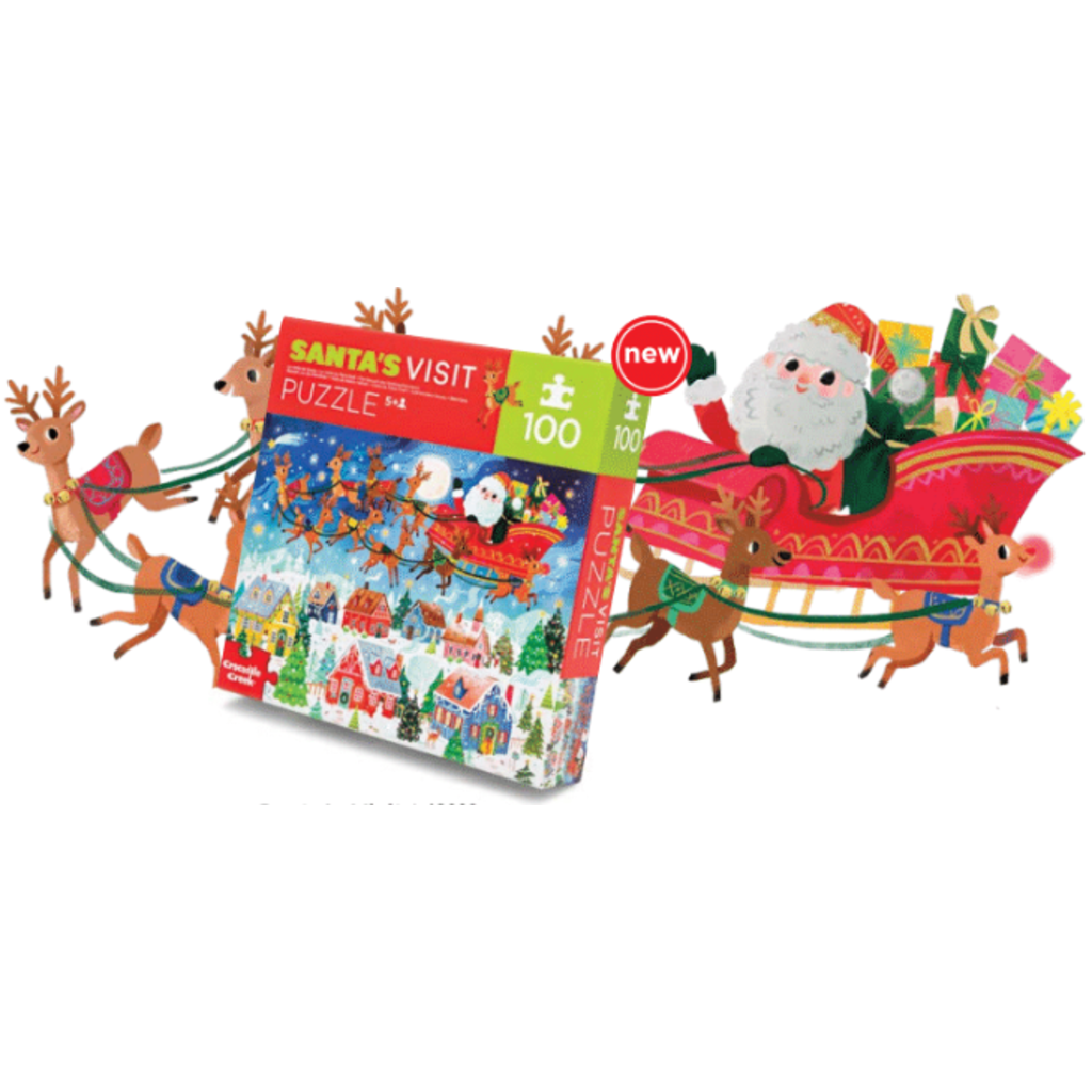 Santa's Visit 100pc Puzzle
