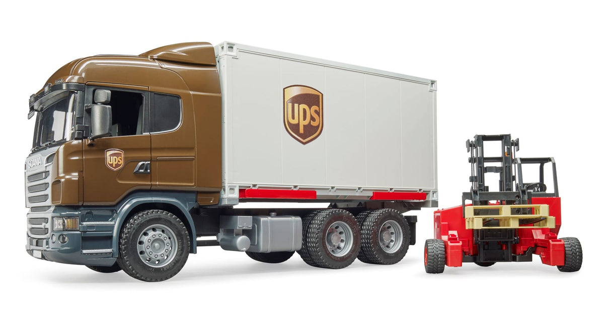 Scania R-Series UPS Logistics Truck w/ Forklift