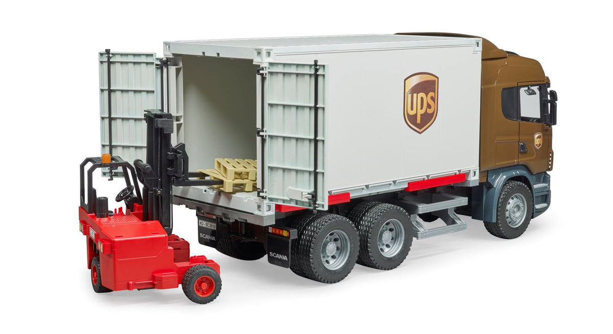 Scania R-Series UPS Logistics Truck w/ Forklift