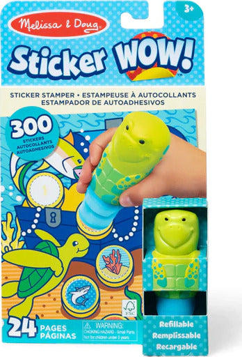 Sea Turtle Sticker Wow!